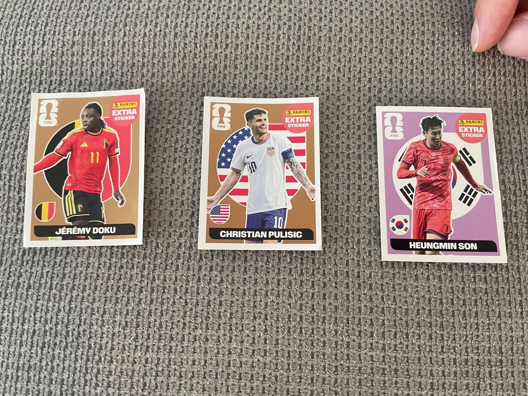 Panini Cartes à collectionner: Panini Extra Sticker, Pulisic, Doku, Son – D'occasion à Rheinfelden par Trend-sale