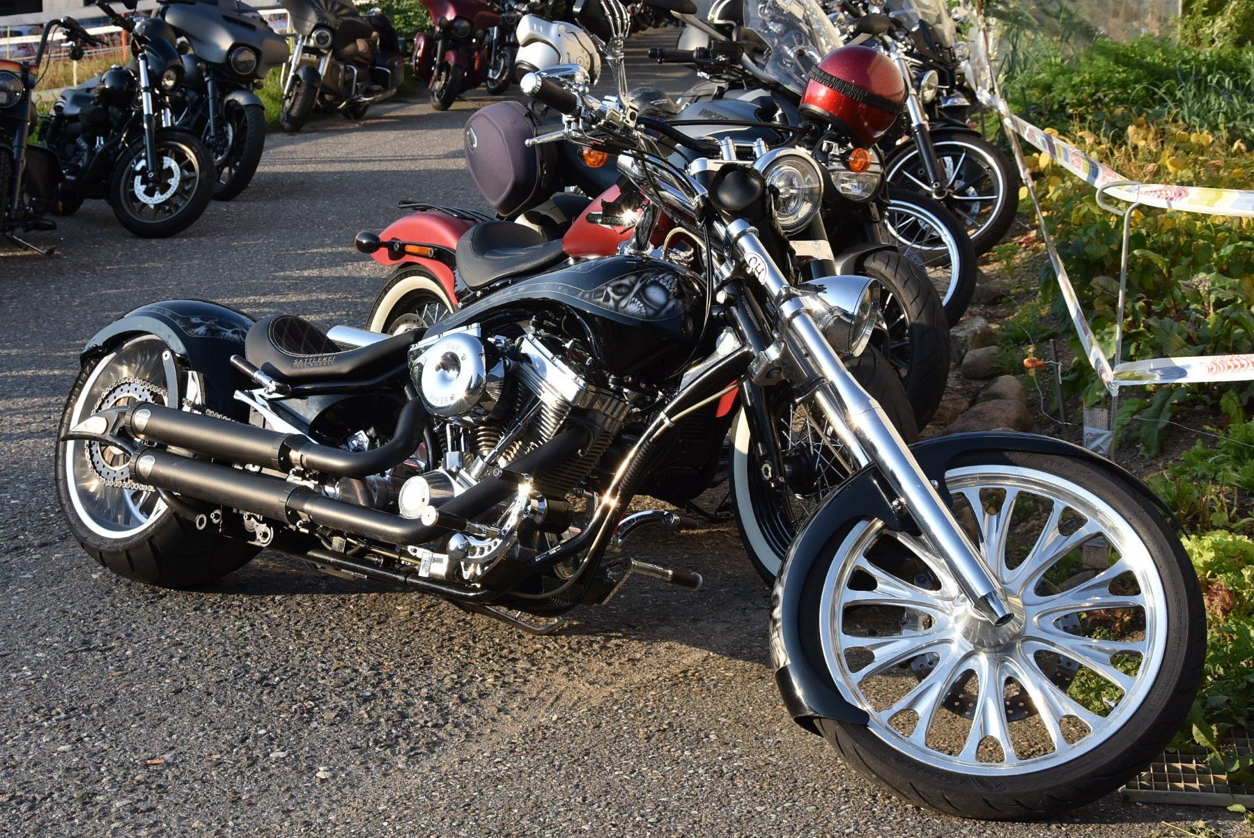 Harley-Davidson Chopper: Harley Davidson - Einzigartiges Design – Usato da Uznach venduto da wju_wt6z 4