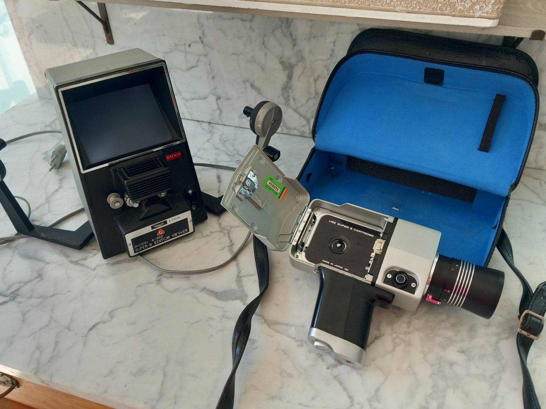 Camcorder: Super 8 Copal Kamera  und Super 8 Editor Viewer von GOKO – Gebraucht aus Buttwil von K_und_K 1