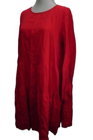 ca. Gr. 36 Mrs & Hugs weites LEINEN Kleid s.Masse NP260.-