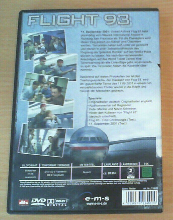 Alle DVDs: Flight 93 (Limited Collector's Edition) – Gebraucht aus St.Gallen von elk2023 3