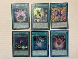 Yugioh Zauber Paket 6 X Secret Rare in top Zustand😍