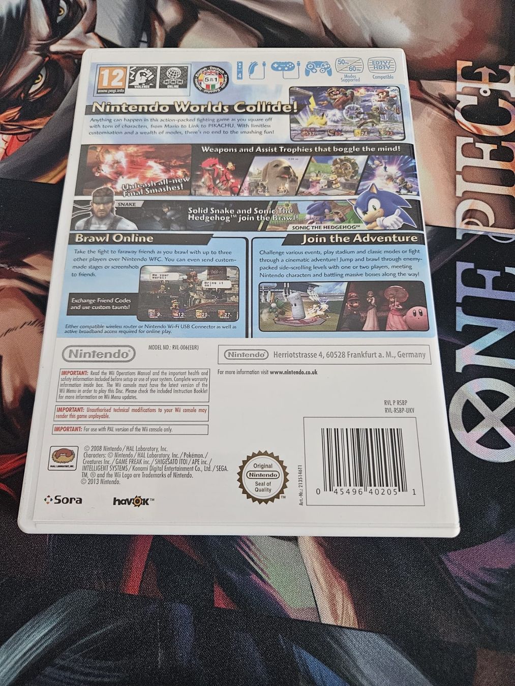 Nintendo Jeux: Wii Videogames Super Smash Bros Brawl PAL – D'occasion à Lugano par NICKSTORE 1