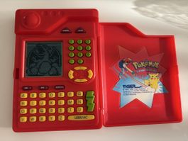 Pokémon Pokedex Rot 1998 DE Tiger Electronics,Rarität!