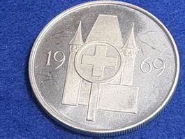 1 Medaille 900 Silber. Durchmesser 33 mm Gewicht 15 g