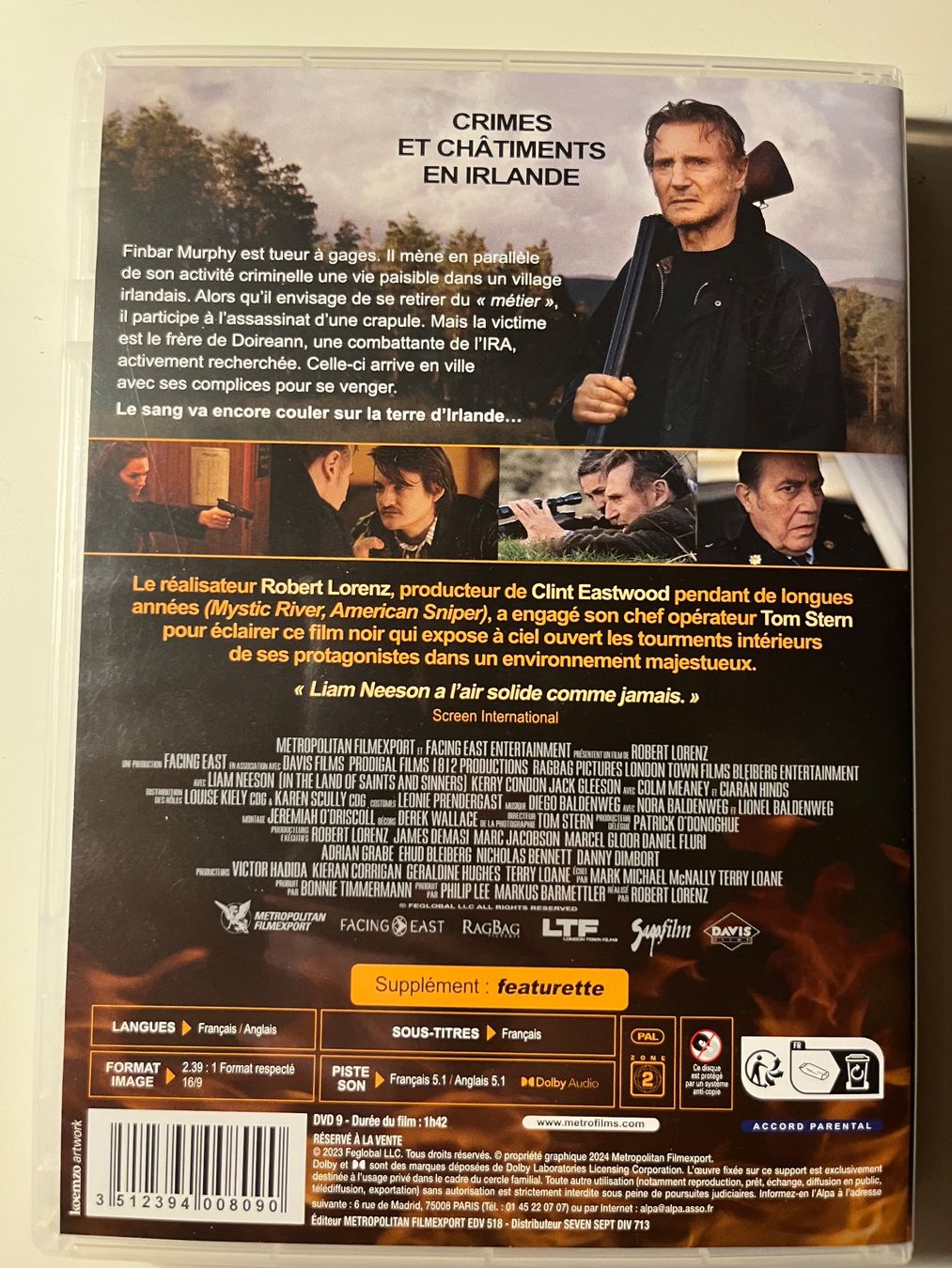 Tutti i DVDs: SAINTS & SINNERS - LIAM NEESON – Usato da Lausanne venduto da sbar224 1