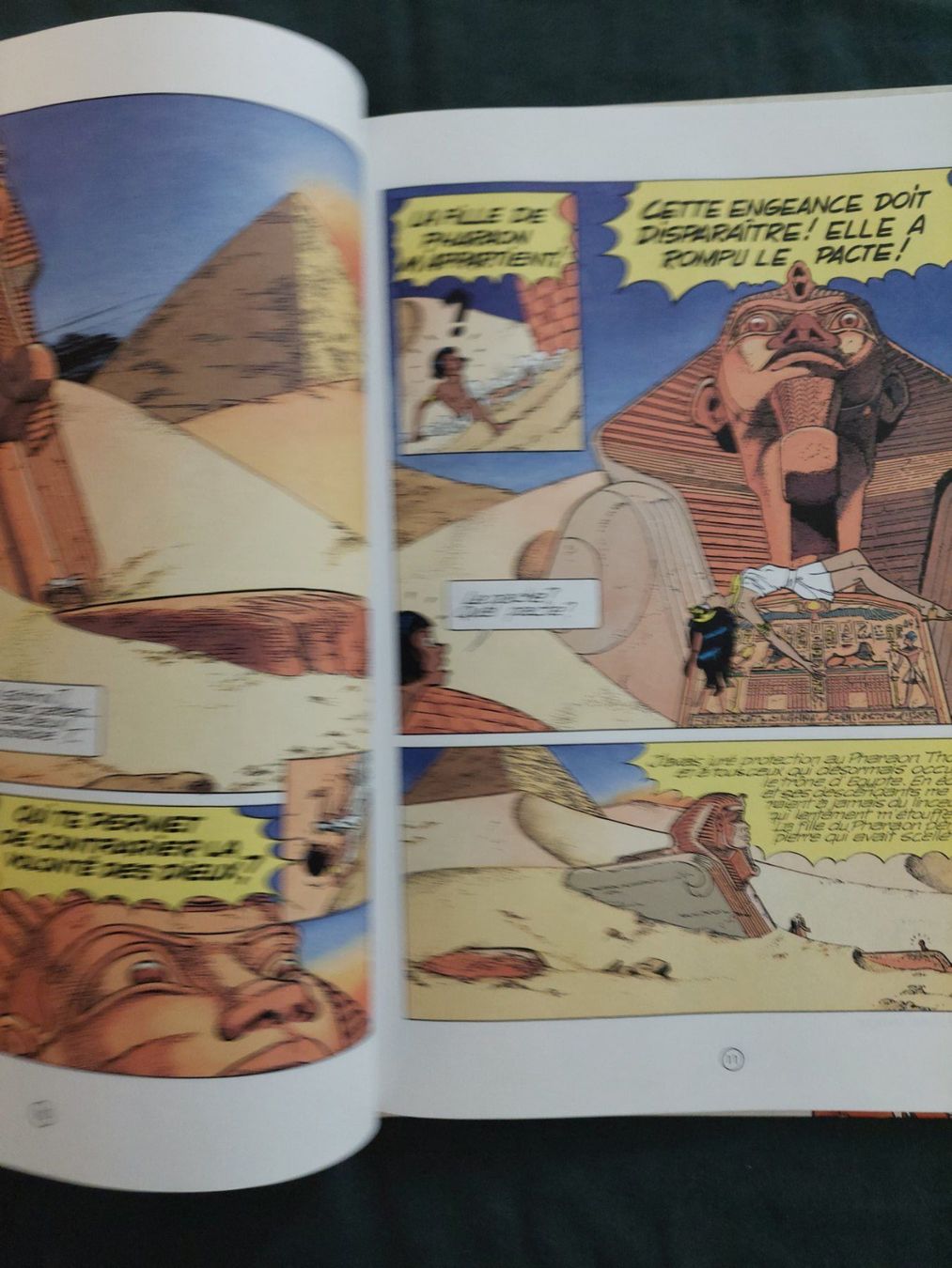 Fumetti: Papyrus T.20 La Colère du Gd Sphinx EO 1997 TBE – Usato da Genève venduto da Blu_BD 4