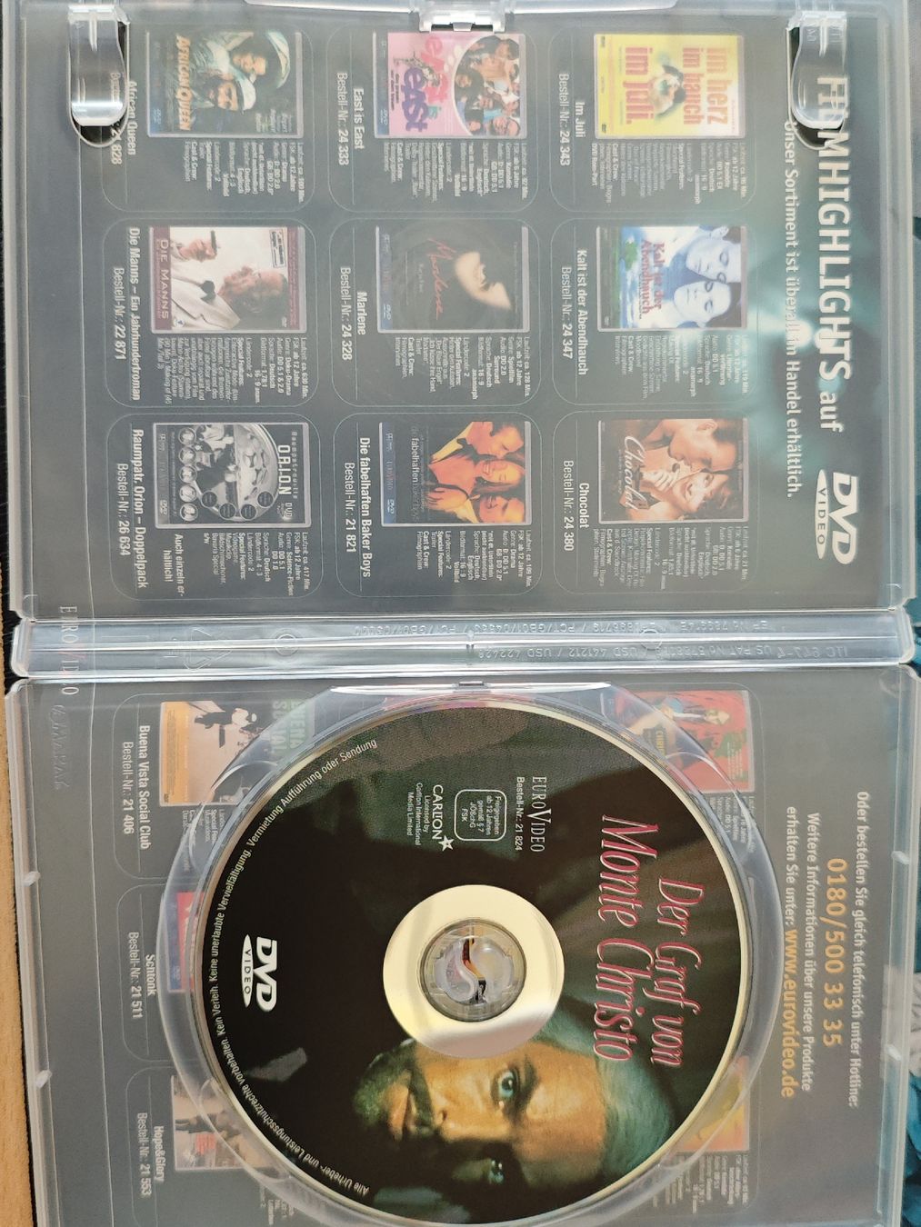 Tutti i DVDs: Der Graf von Monte Christo – Usato da Laufenburg venduto da grossrto 2