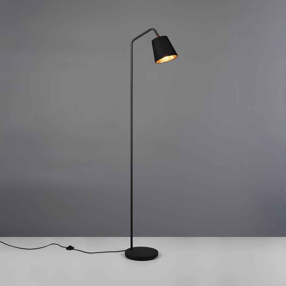 Lampade: Stehleuchte, Metall, Stoff, 148 cm Höhe – Nuovo (secondo la descrizione) da Kreuzlingen venduto da Smart-Light 3