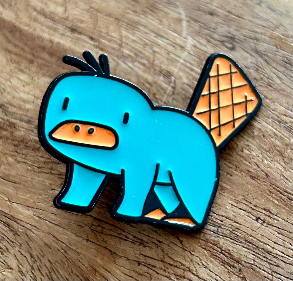 Plaketten & Abzeichen: Pin Schnabeltier Platypus – Neu und originalverpackt aus Geneve von vane267