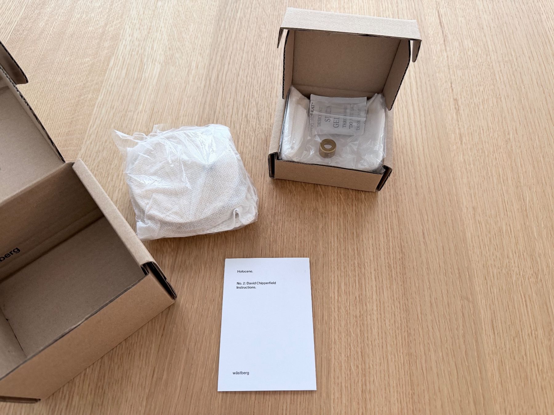 : Wästberg Holocene No 2 David Chipperfield – Gebraucht aus Zürich von derLaufderDinge 3