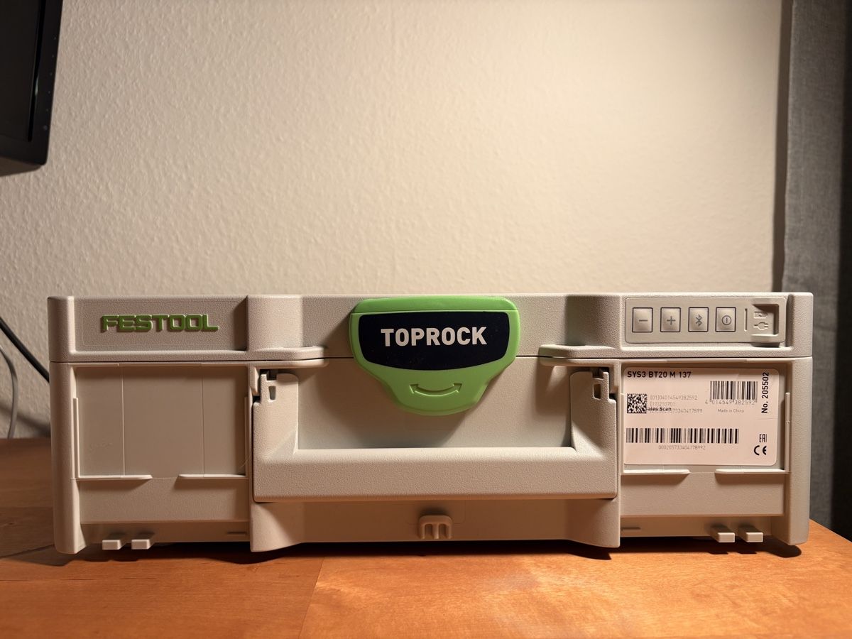 Casse acustiche: New Festool TOPROCK SYS3 BT20 M 137 Bluetooth speaker – Nuovo (secondo la descrizione) da Bern venduto da JosuahNelles 2