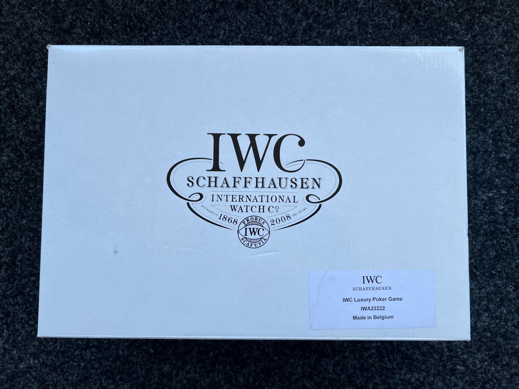 Jouets: IWC Schaffhausen Poker Set – D'occasion à Ramsen par schubert-classic.ch 5