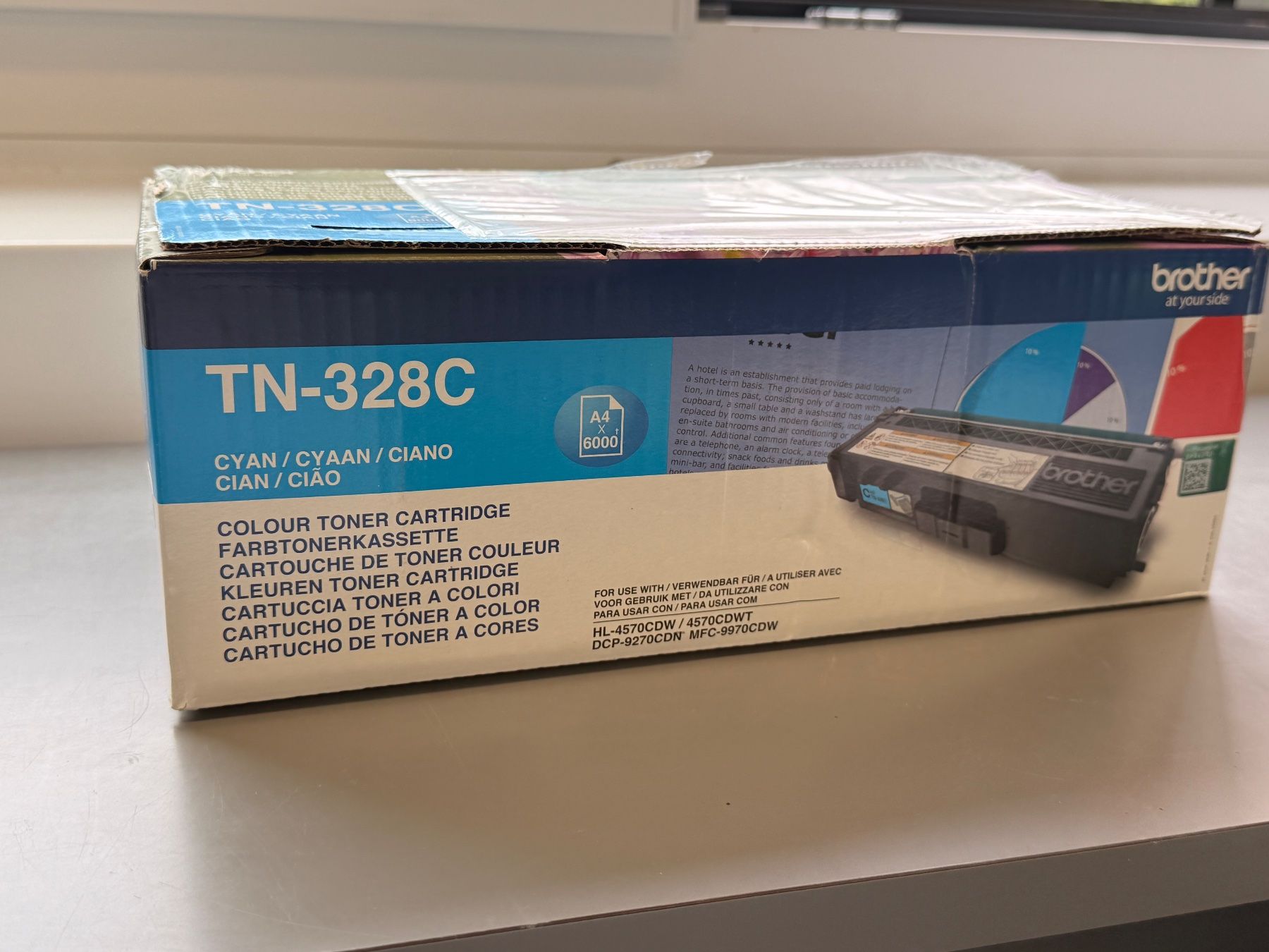 Brother Cartucce per stampanti & toner: Brother TN-328C Cyan Toner – Nuovo e nell'imballaggio originale da St. Gallen venduto da FILTROX-IT 1