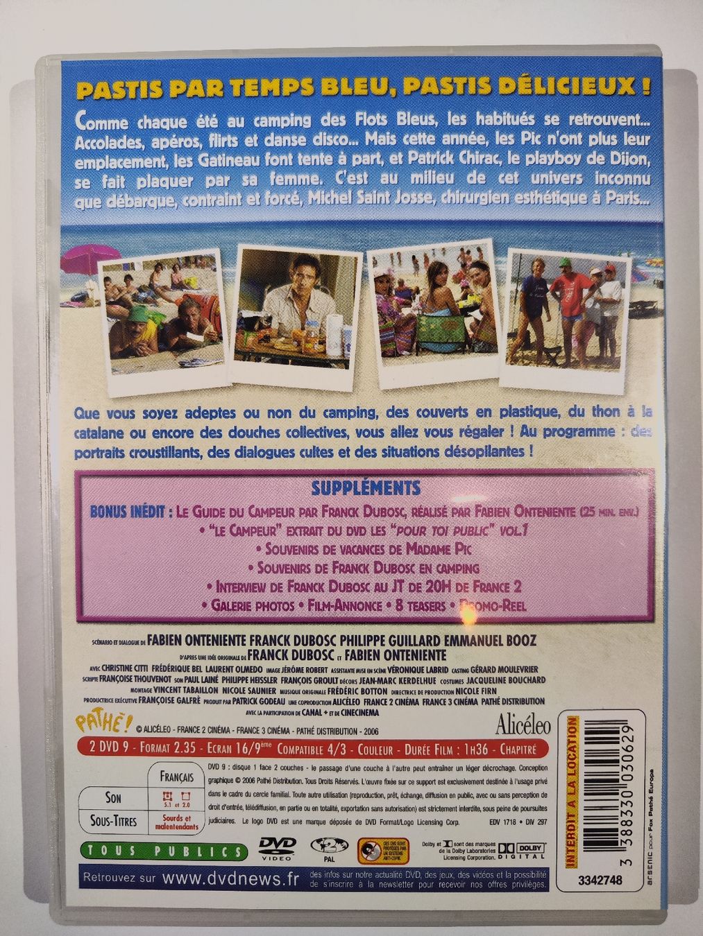 Tutti i DVDs: DVD - Camping – Usato da Commugny venduto da Teksen 1
