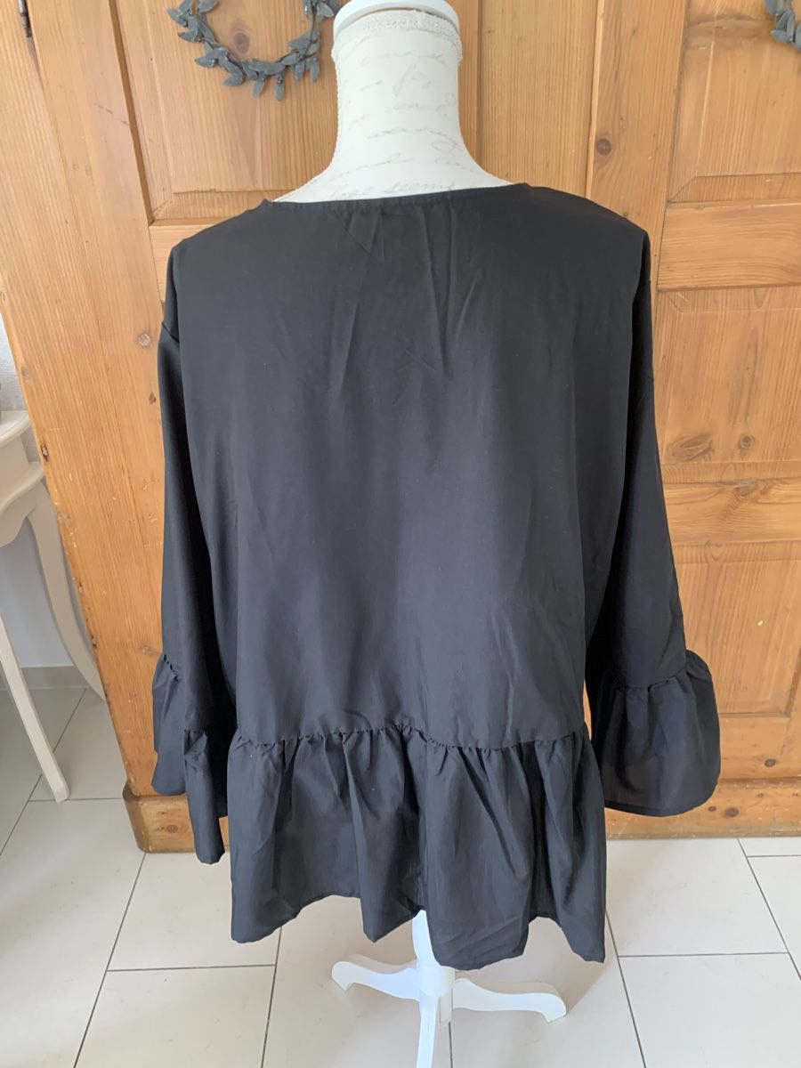 Blusen: Lässige Bluse schwarz Gr. 54 – Neu (gemäss Beschreibung) aus Ellikon an der Thur von Bali1999 4
