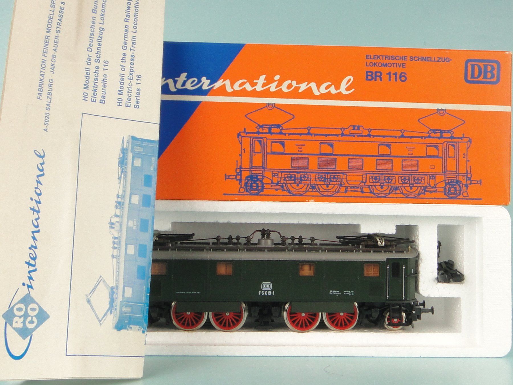 Roco Modellini di ferrovie: ROCO 4143 BR 116 – Usato da Bülach venduto da cann11 2