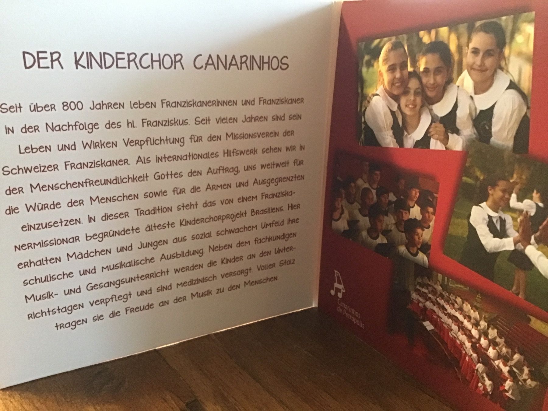 CD: Weihnachtslieder  vom Kinderchor Canarinhos  Brasli – Usato da Thierachern venduto da sweden08 2
