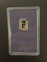 Goldbarren 1g Philoro Swiss Made