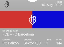 FCB vs. Barcelona 16.8.2026