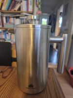 Grønenberg French Press Kaffeemaschine aus Edelstahl 600ml