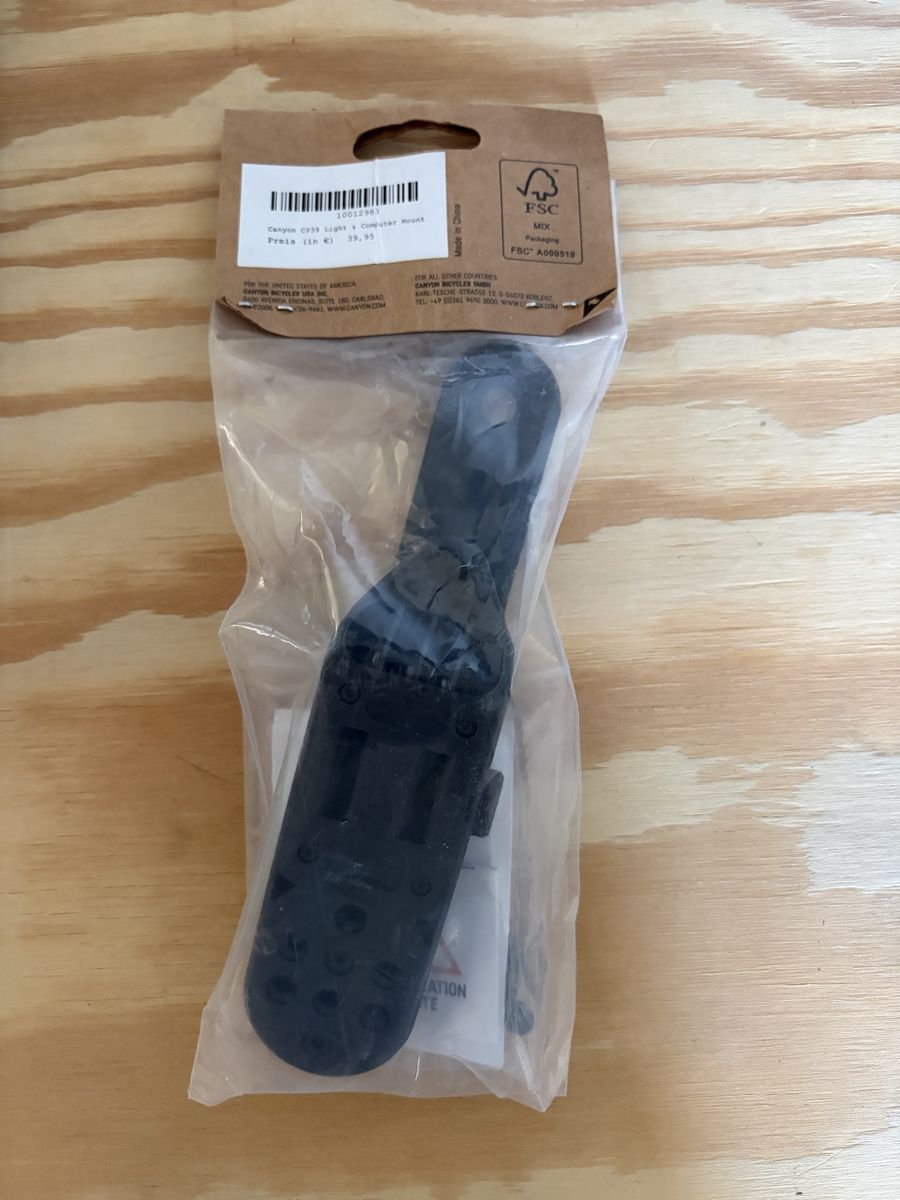 Canyon Ersatzteile: Canyon FLASH 800 GEAR GROOVE Light Computer Mount – Neu und originalverpackt aus Zürich von JAGD-bikes 1