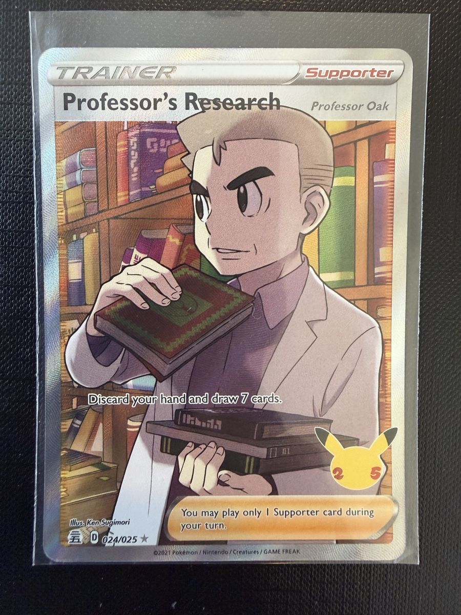 Pokémon Sammelbilder & Trading cards: Professor's Research  #024 CELEBRATION EN – Neu (gemäss Beschreibung) aus Savigny von Matgab94