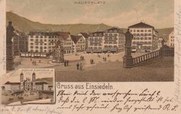 Kt.Schwyz-Einsiedeln-Litho 1901