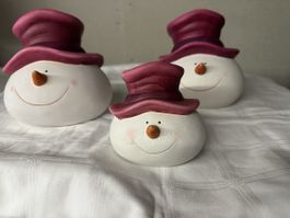 Weihnachtsdekoration 3 stk Neu 15x15 cm