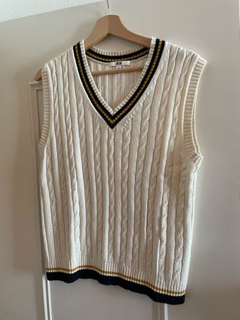 Pullunder UNIQLO Creme Strick Grösse XS guter Zustand