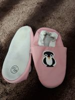 Gr 27 Echt Lederfinken Rosa mit Pingu