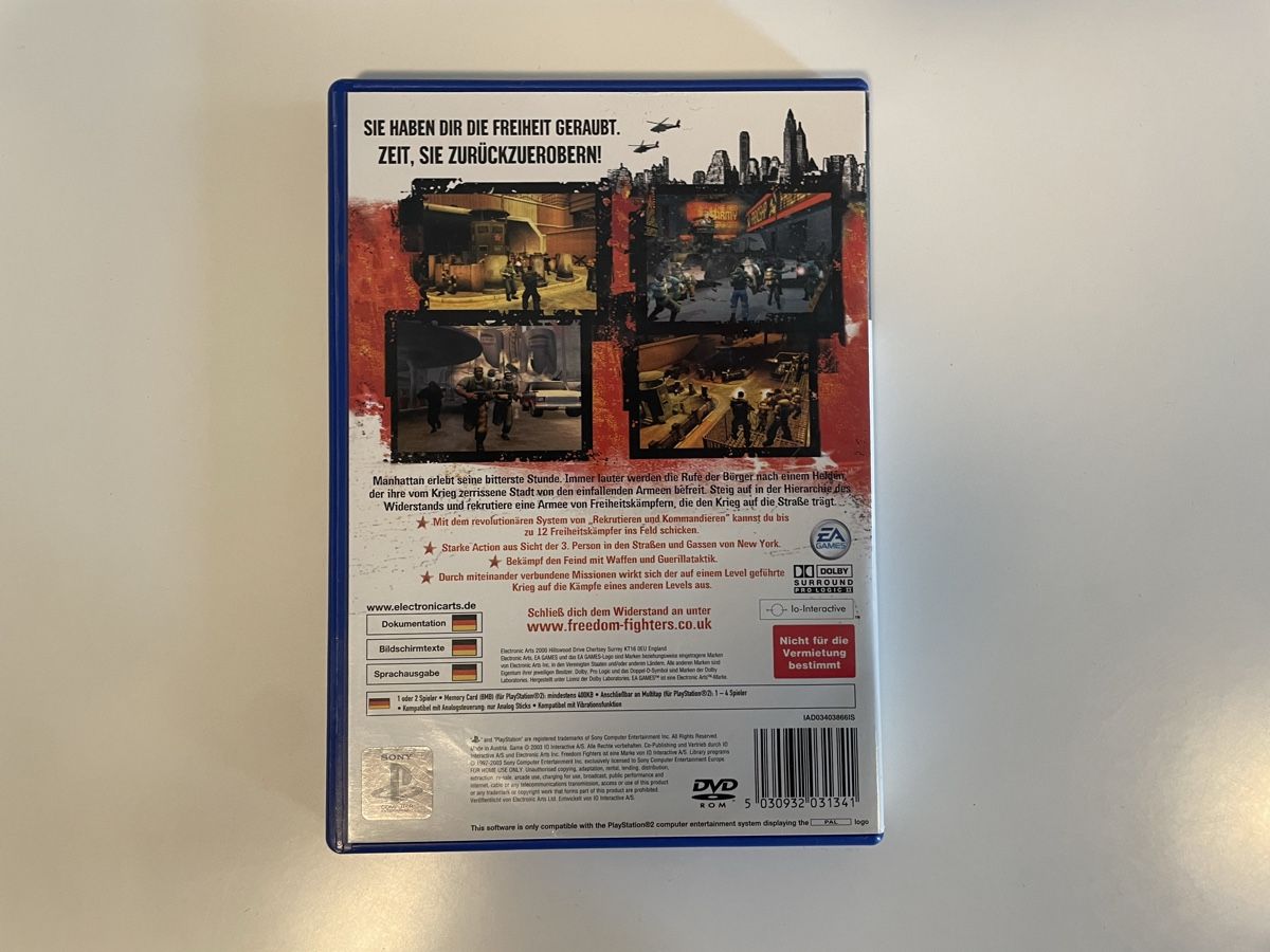Sony Giochi: Freedom Fighters – Usato da Susch venduto da Ascaso 1