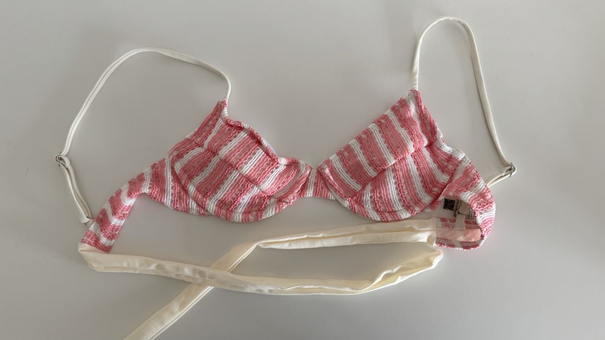 Costumi da bagno & Bikini: Bikini set pink white striped size XS new – Nuovo e nell'imballaggio originale da Dübendorf venduto da maf_6tqh 3