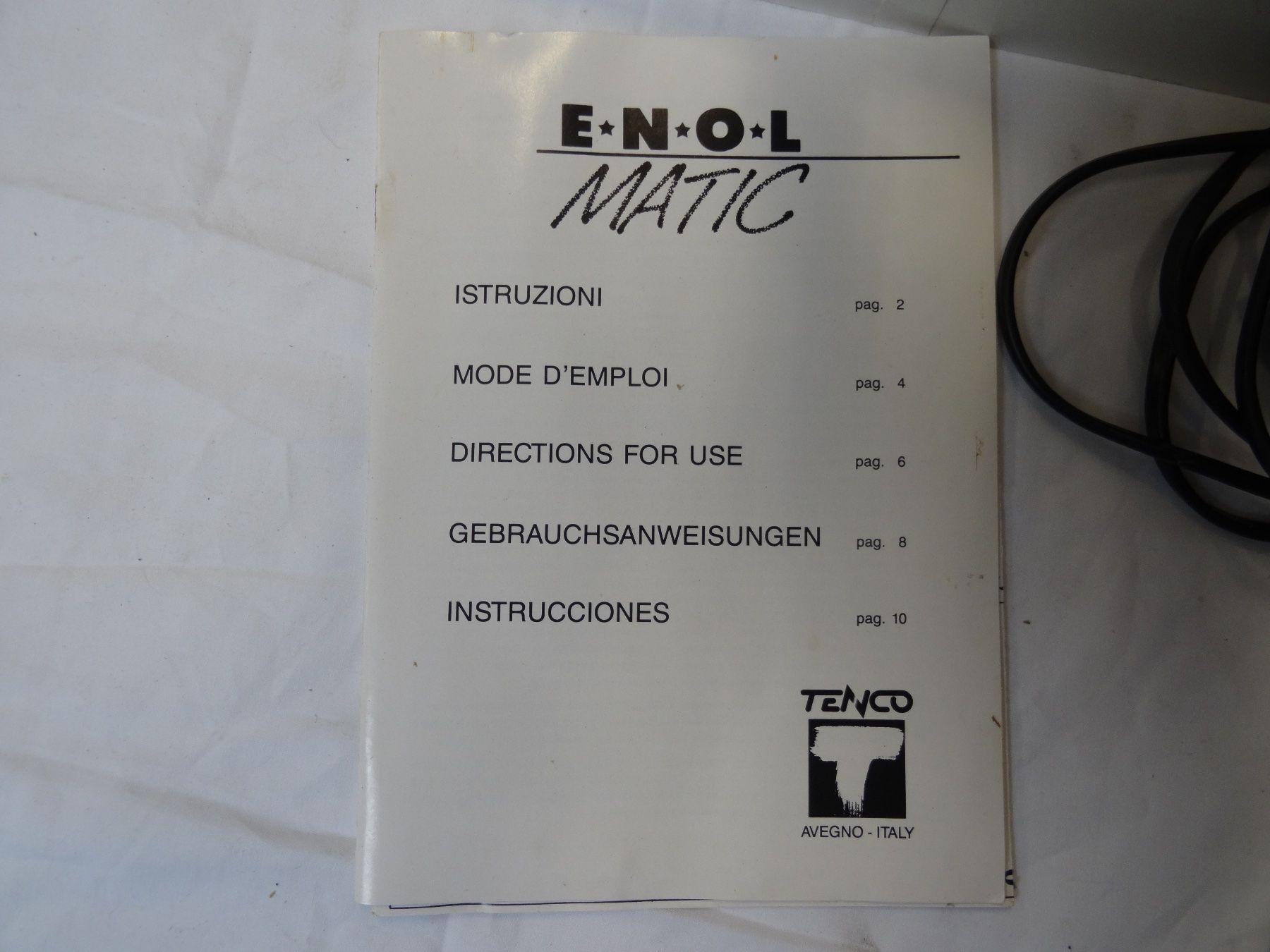 Tutte le macchine: ENOL MATIC ABFÜLLGERÄT – Usato da Brügg BE venduto da fundus2 4