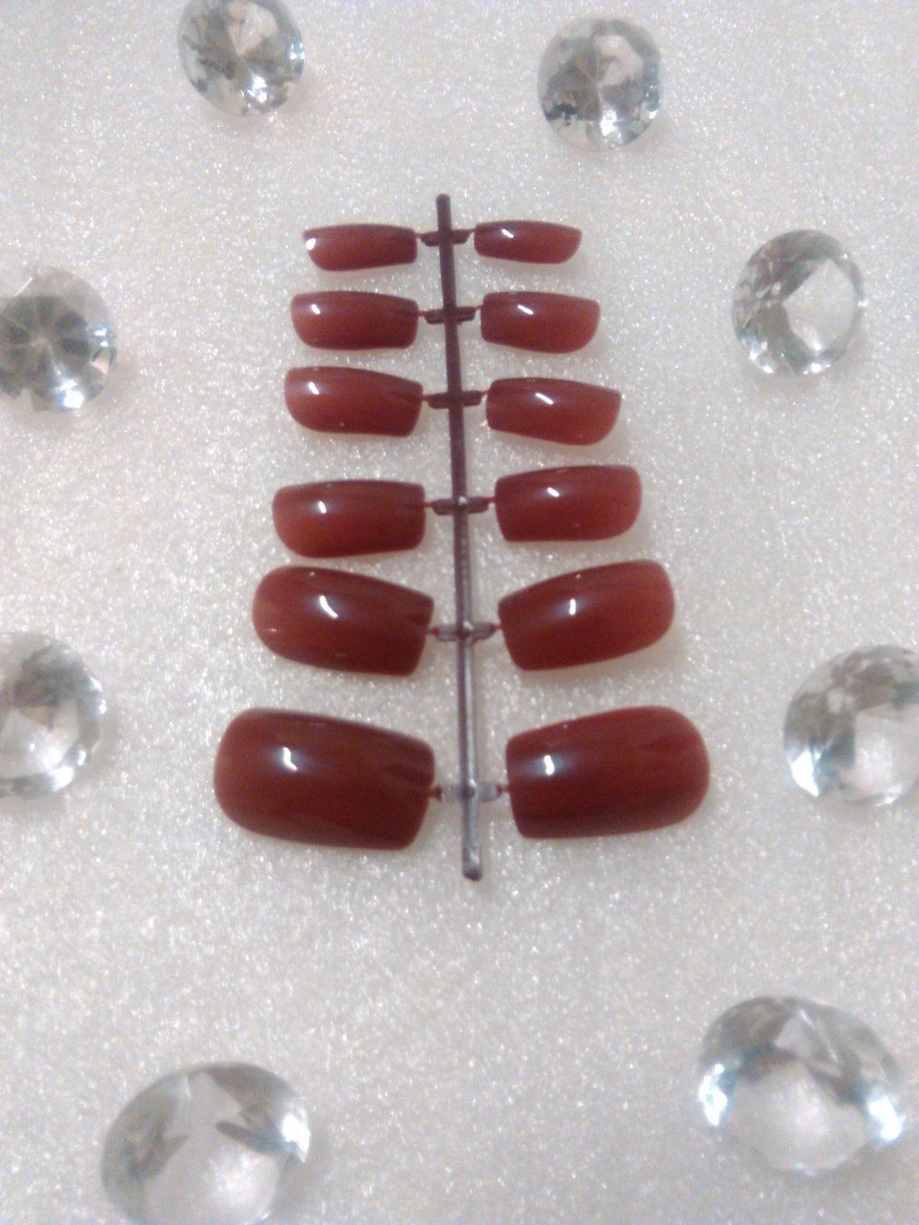 Künstliche Fingernägel: KÜNSTLICH FINGERNÄGEL,,,,;braun FARBE – Neu (gemäss Beschreibung) aus Basel von bijoutrie_4 5