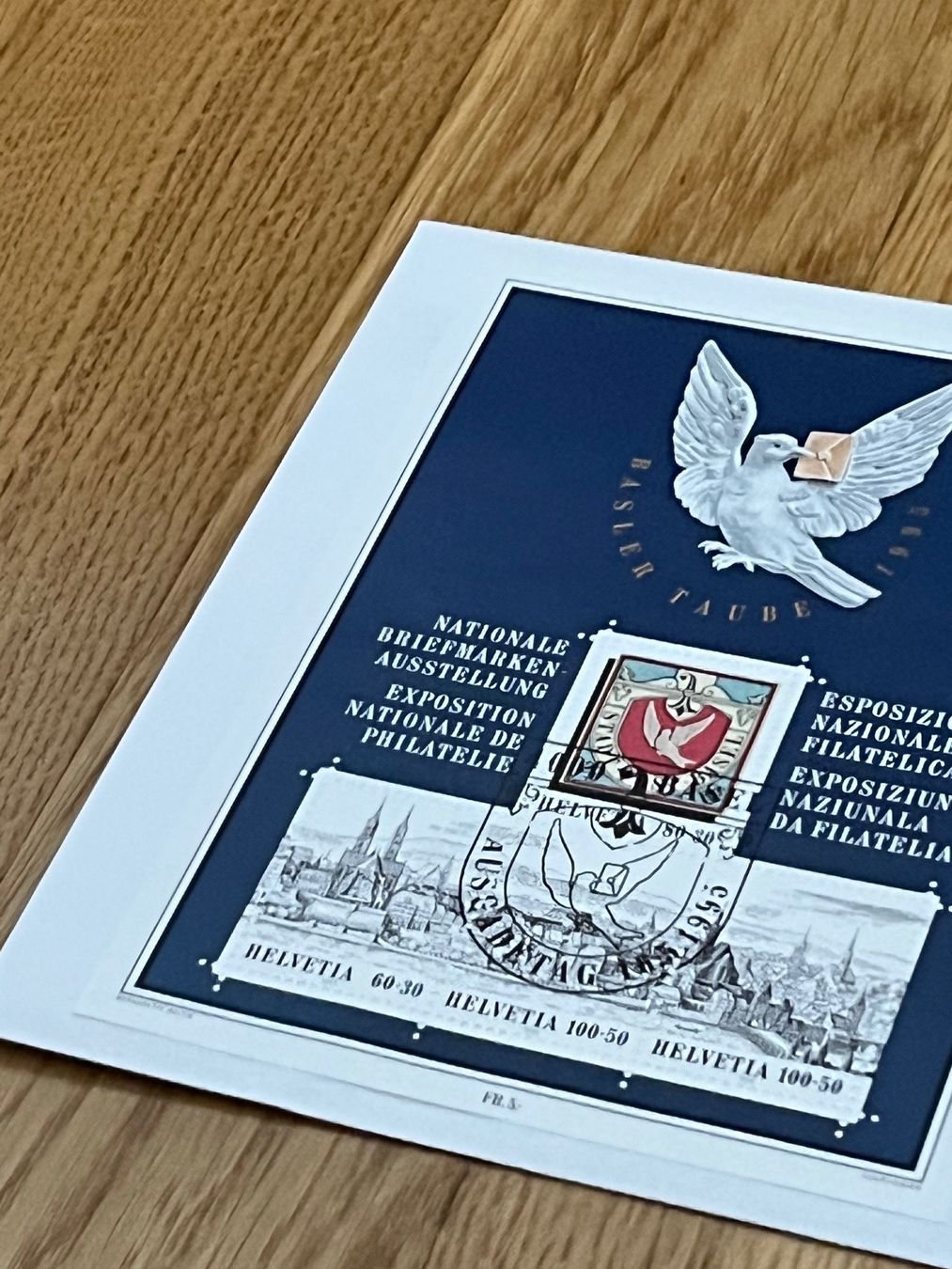 Tutti i francobolli: Basler Taube Sonderblock FDC – Nuovo (secondo la descrizione) da Zürich venduto da engebrunau 2