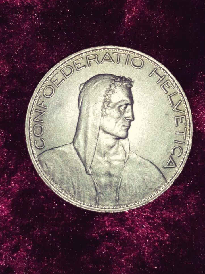 Toutes les monnaies: CH 5 Franken/ Francs  1925 – D'occasion à Gordola par ale_5wbc