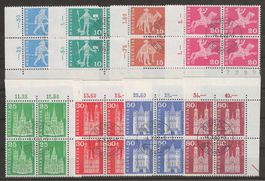 4.10.1963 : Nr. 355L- 360L, 363K + 367L im VB - Ersttag