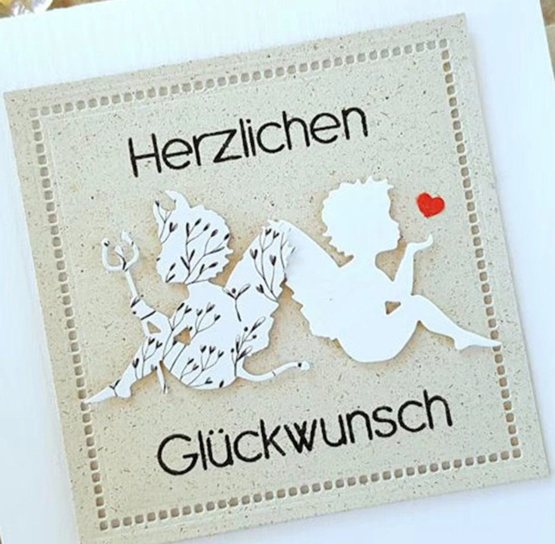 Sciablone: Stanzschablone Nr.925, kleiner Engel (Sizzix geeignet) – Nuovo e nell'imballaggio originale da Gretzenbach venduto da Fliegepilz56 2