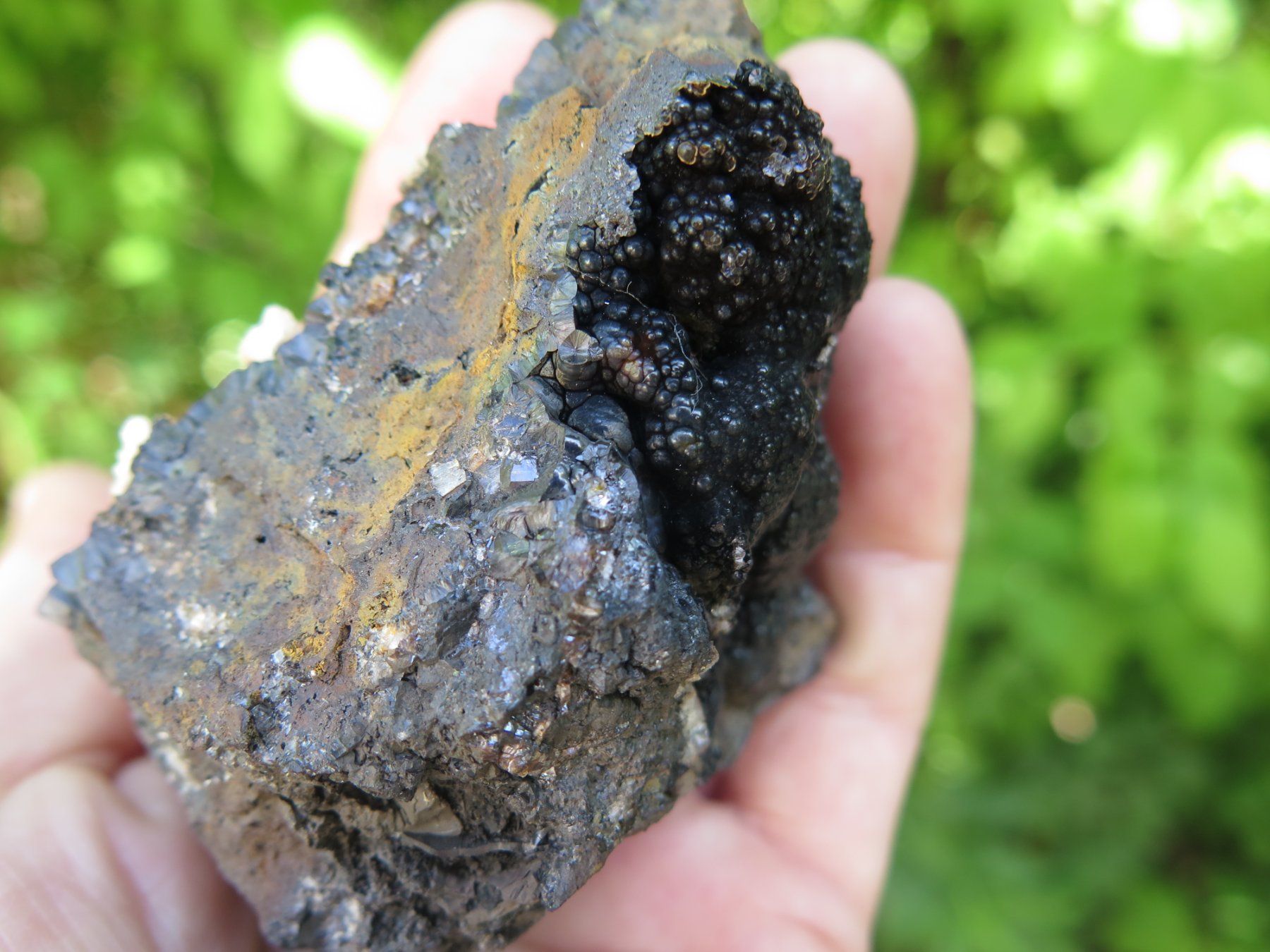 Minerali & Pietre curative: Goethit - Glaskopf Quarz – Usato da Schaffhausen venduto da Yamakana51L8736OQ8 6