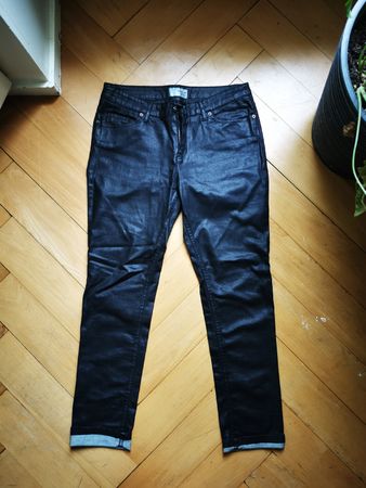 Jean Moto patiné taille 42