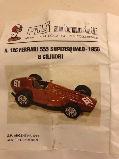 Ferrari Modellini d'auto: FDS-Ferrari Kit – Nuovo (secondo la descrizione) da Muttenz venduto da Gucci2005 1