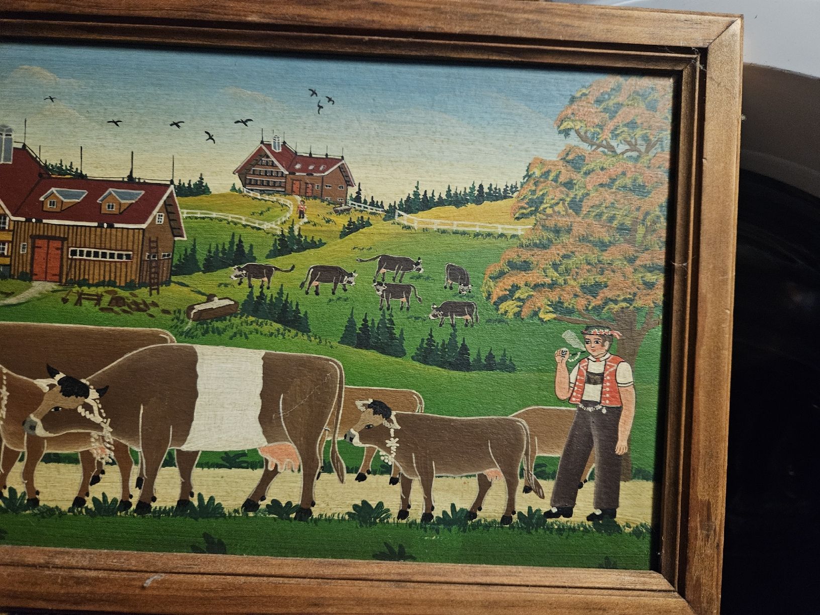 Tableaux: gemälde appenzell – D'occasion à Schwellbrunn par Omega-alpha 5