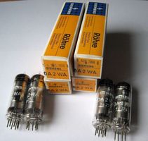 4 Röhren 0A2WA (Spannungsregler), NOS, Siemens