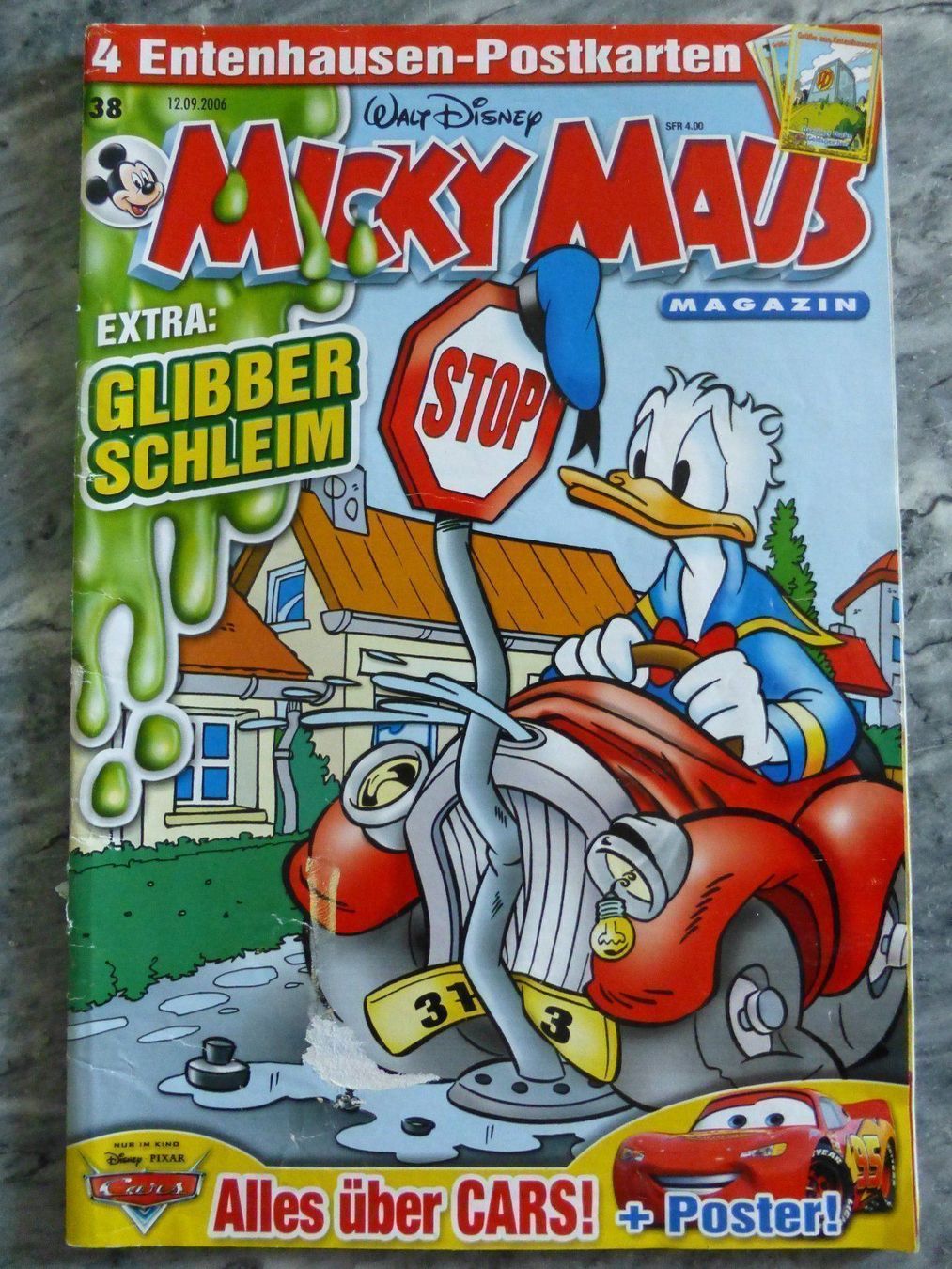 Fumetti: Micky Maus Heft - Nr. 38 / 12.09.2006 – Usato da Basel venduto da Falconis