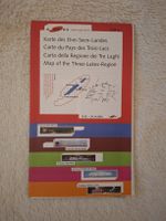 Carte du pays des Trois-Lacs, Suisse