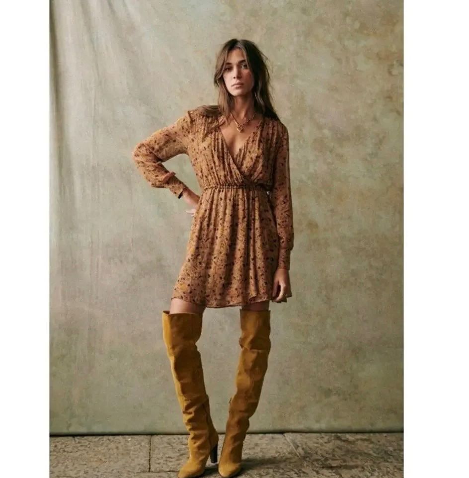 Sezane Vestiti: Sézane Kleid robe Gr. 36 – Nuovo e nell'imballaggio originale da Genève venduto da sunandwind
