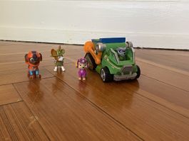 Pat Patrouille véhicule et figurines état correct