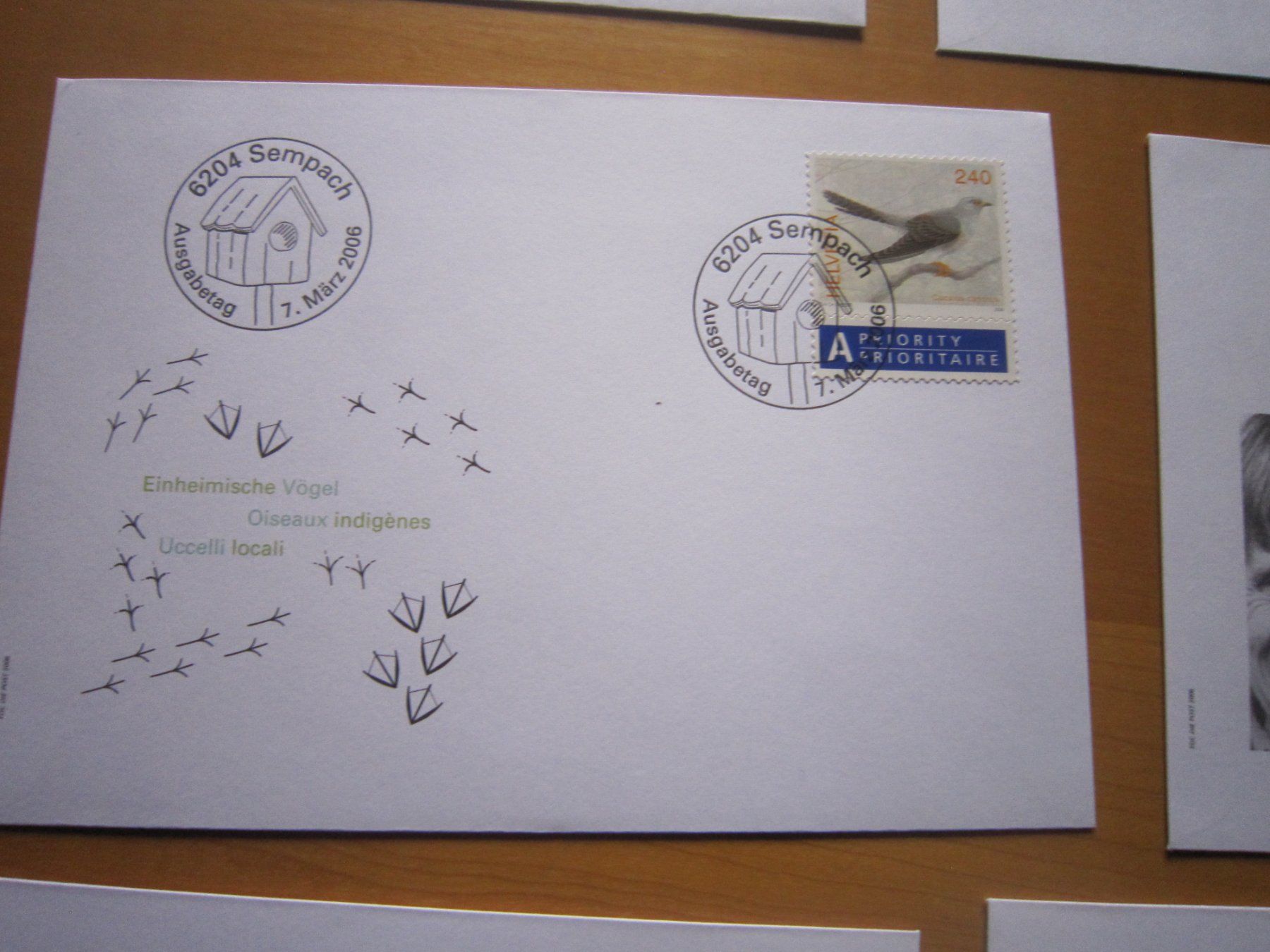 Tutti i francobolli: CH 2006 FDC kleine Zusammensetzung – Usato da Gordola venduto da Polentaefung 5