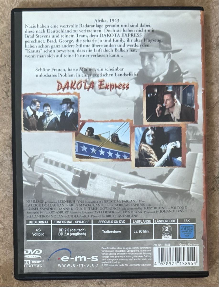 Alle DVDs: DAKOTA EXPRESS  – Neu (gemäss Beschreibung) aus Dietikon von AndreaSch01 1